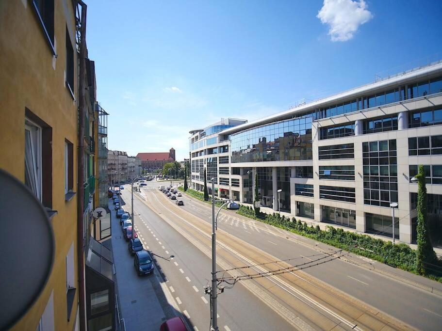 Stylowy Apartament Blue Self Check In 24H Wroclaw Ngoại thất bức ảnh