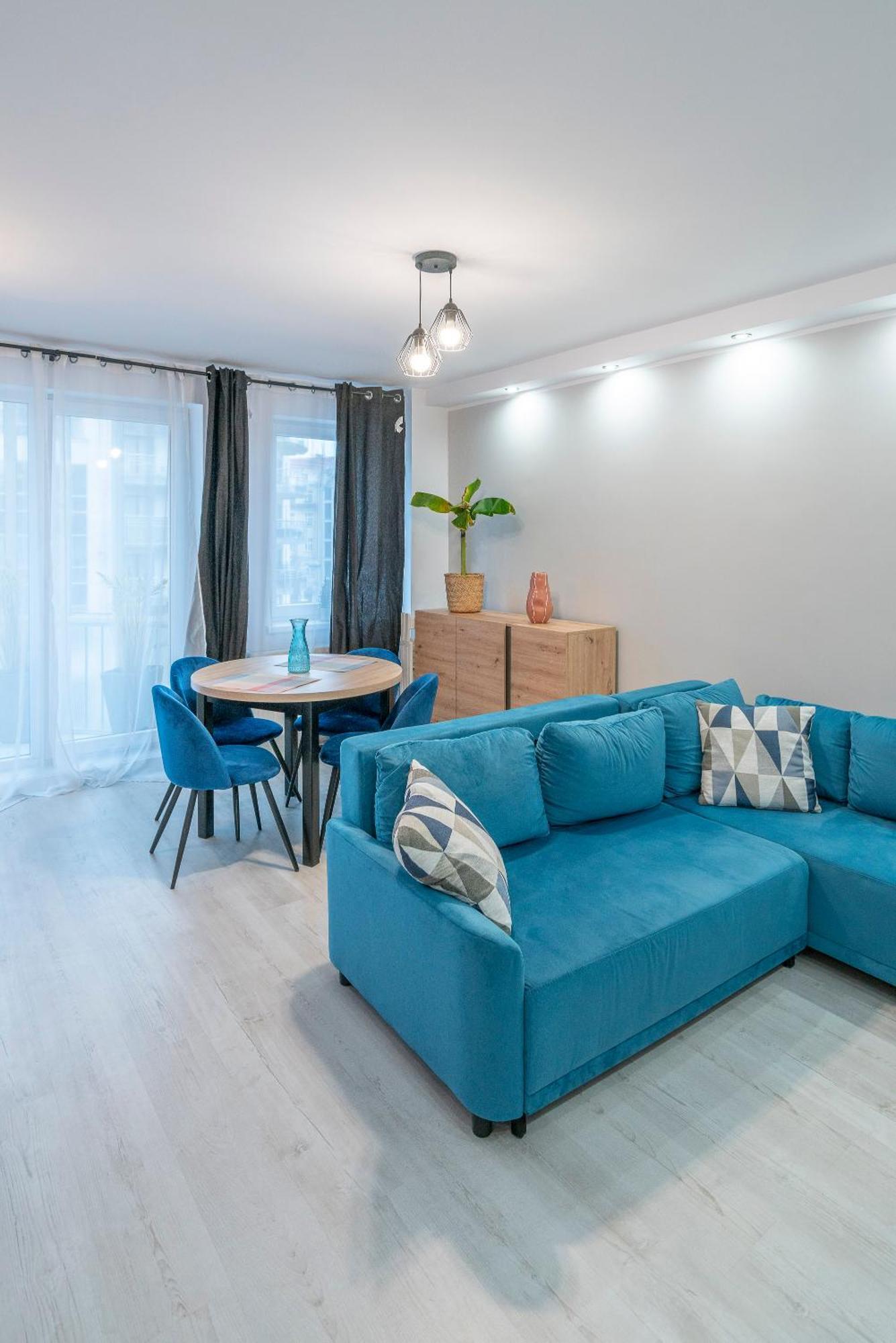 Stylowy Apartament Blue Self Check In 24H Wroclaw Ngoại thất bức ảnh
